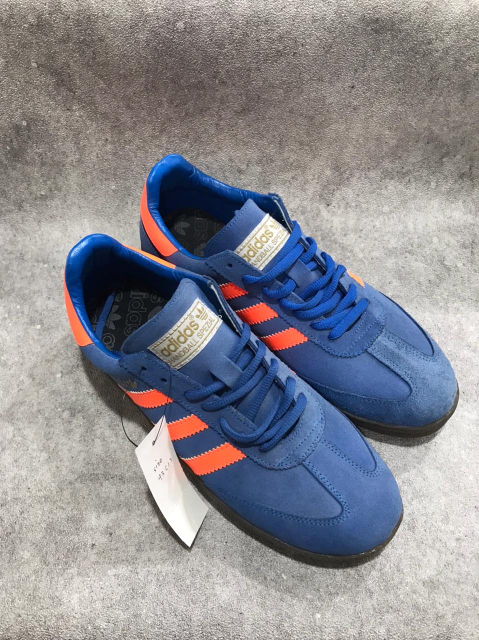 ADIDAS SPEZIAL BIRU TUA ORANGE